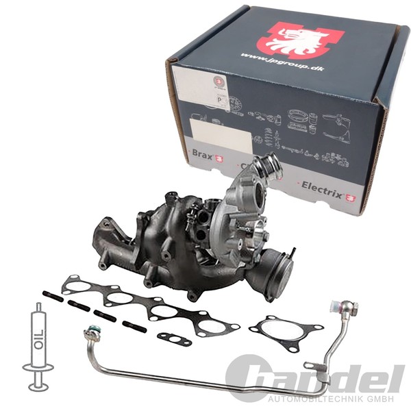 JP Group Turbolader +ÖLleitung +Dichtsatz Passend FüR Audi A1 A3 Seat Altea Leon-image