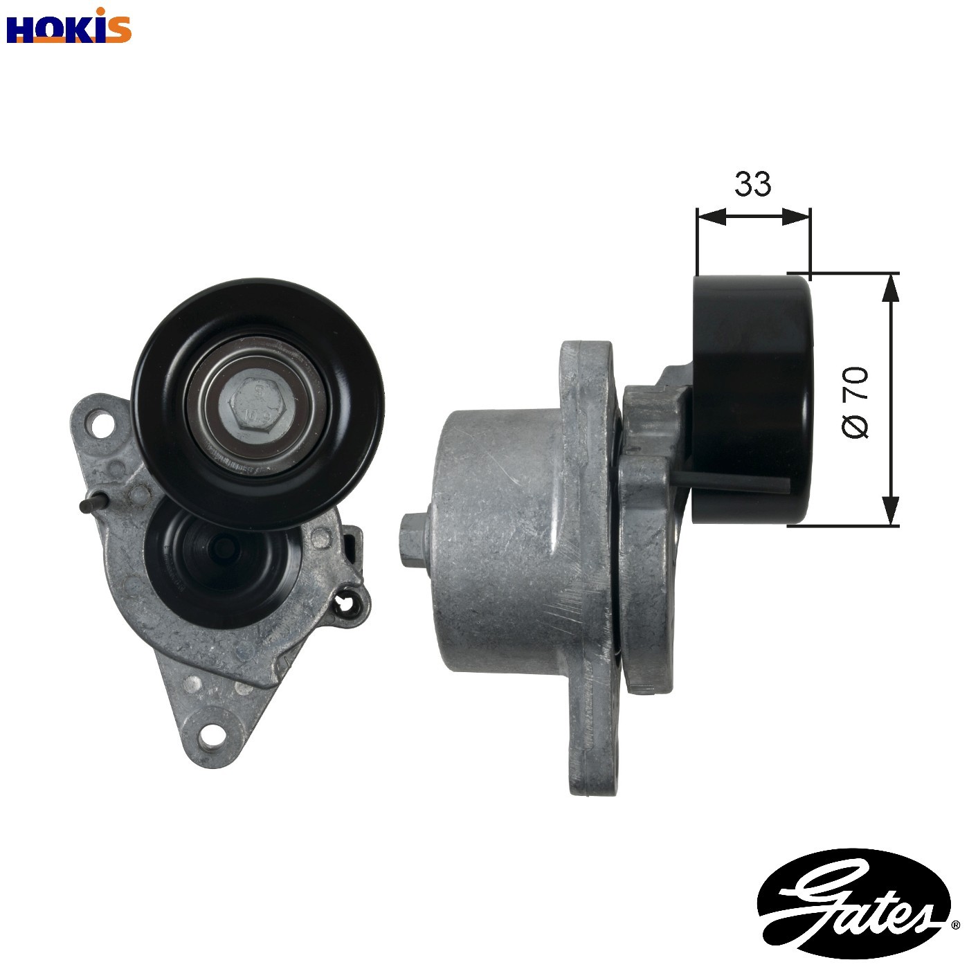 GATES DRIVEALIGN TENSIONER - T39170 - Image 14