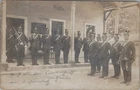 (RB)2024-258, Postcard, Photo, Changing of the Guard in Zeithain 1913