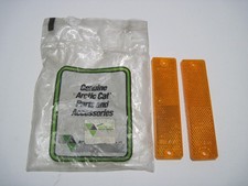 (2) NOS Arctic Cat Front Amber or Yellow Refl...