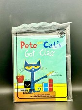 New in Bag McDonald's Happy Meal Booklet Pete The Cat's Got Class By James Dean