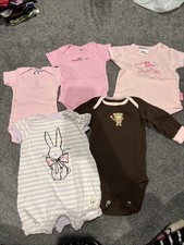 Baby Girl Lot - One Piece Bodysuit Just Born, 0-3 Months GAP3-6 Months, 3M