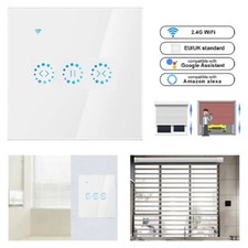Smart WIFI Rolladenschalter Touch Jalousieschalter Vorhang Schalter TUYA DHL.