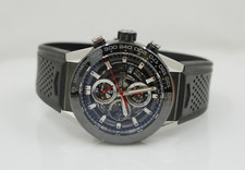 TAG Heuer Carrera Calibre Heuer 01 45 mm Chrono Skeleton Automatic Watch CAR2A1Z 11