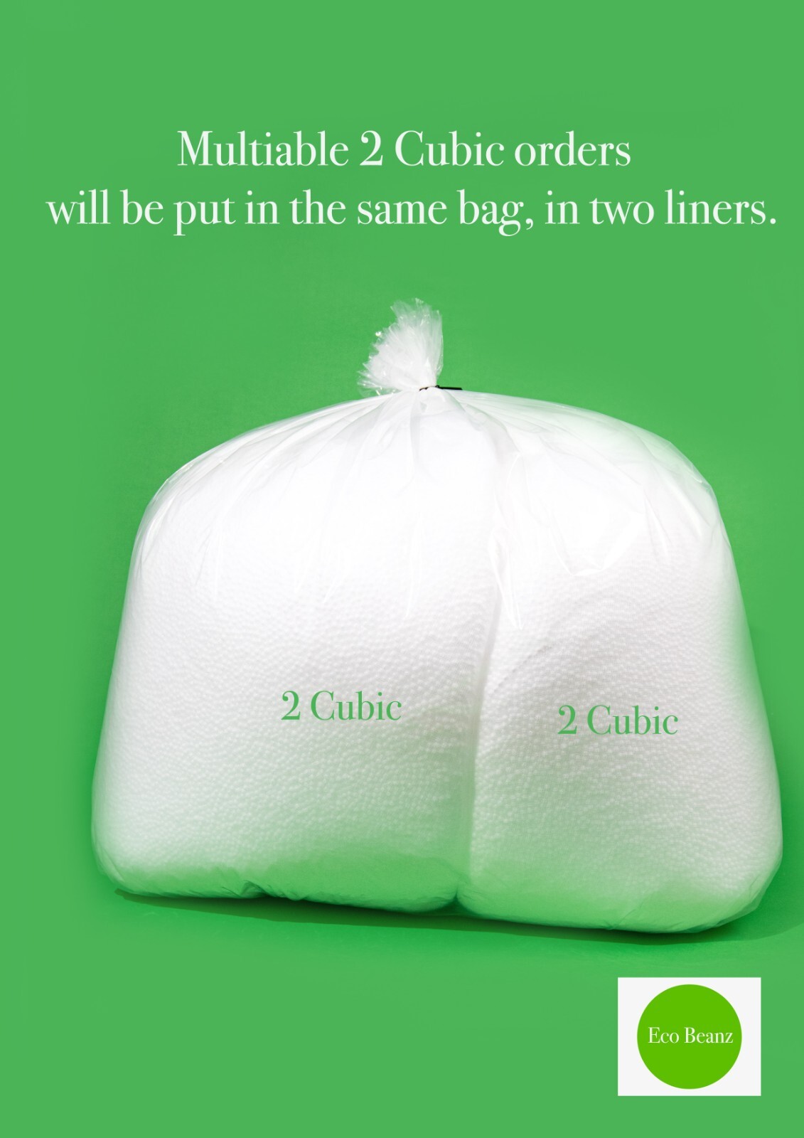 2 Cuft Bean Bag Booster Refill Polystyrene Beads Filling Top Up Bag Beans Balls eBay