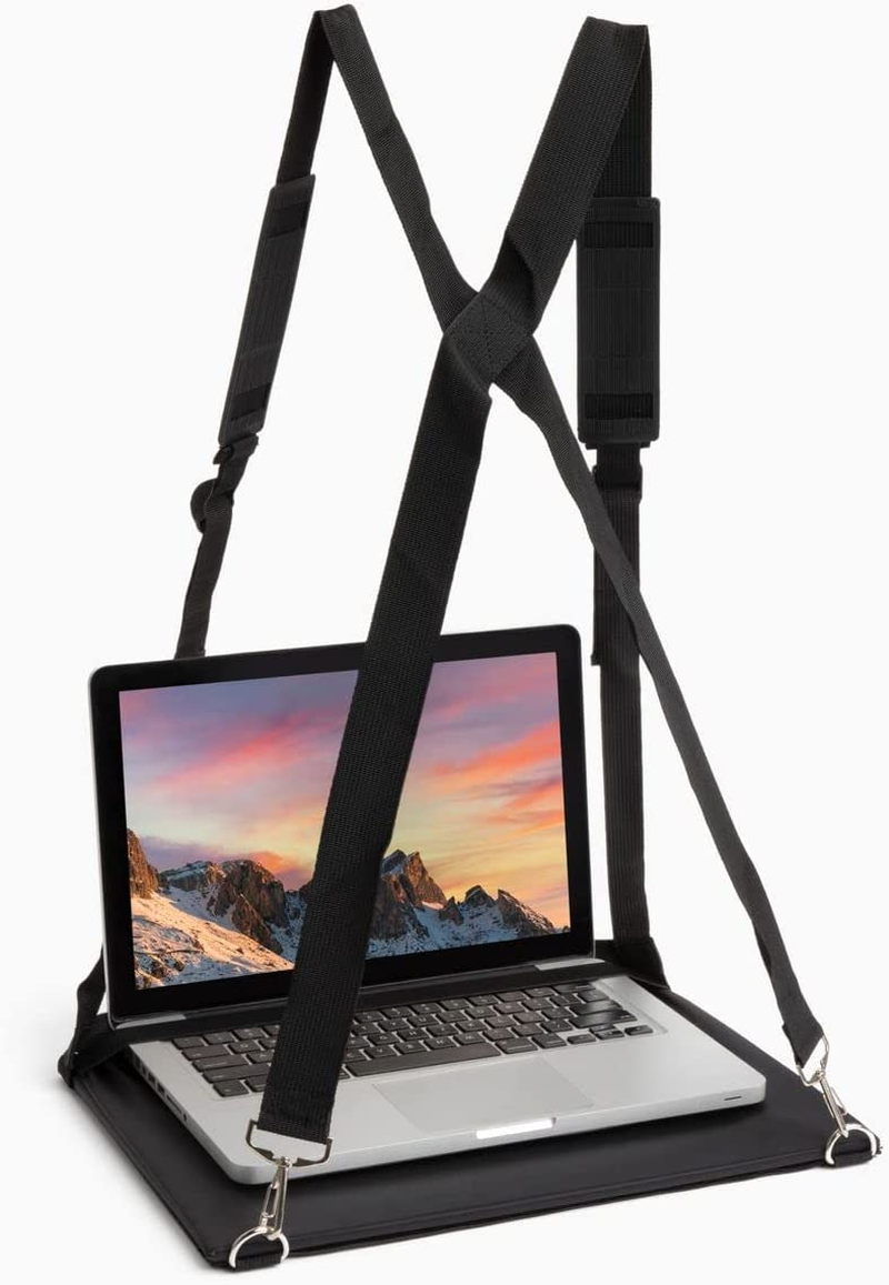 Walking Desk Mobile Laptop Desk, Hands Free Wearable Desk Mobile Laptop