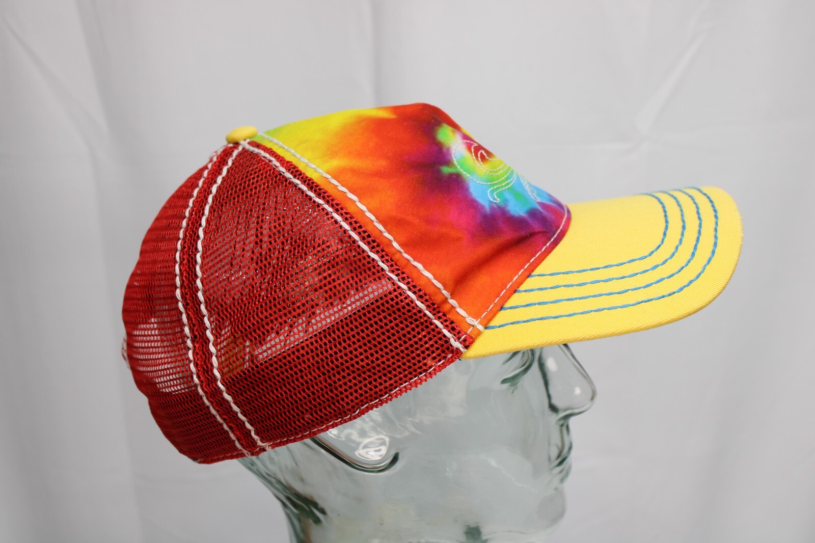 Adjustable Universal Studios Tie Dye Mesh Trucker… - image 7