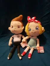 Ada Twist Scientist Cuddle Time 11" Plush Toy Stuffed Doll Netflix Set