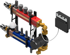 SBK TwinCo 3000 Verteilerstation 03-fach mit Durchflussmesse