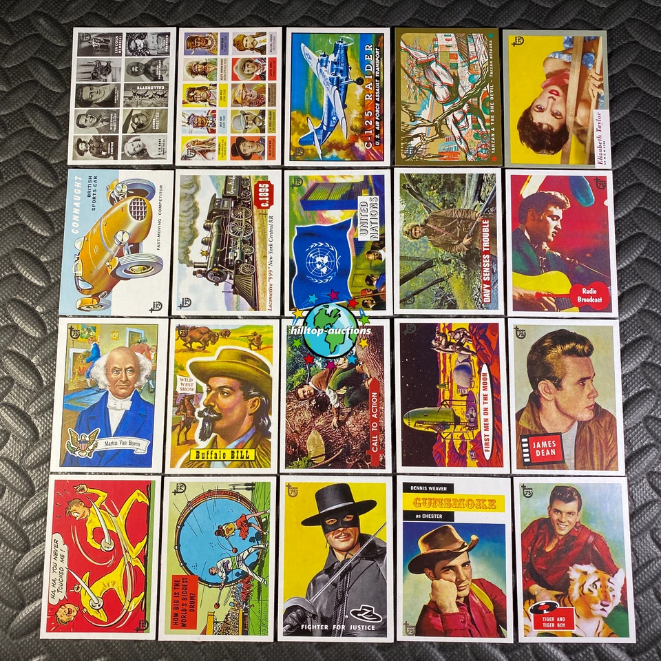 2013 TOPPS 75th ANNIVERSARY COMPLETE 100-CARD SET+WRAPPER adam bomb he-man alien - Image 2 of 4