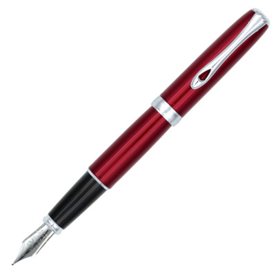 Diplomat Excellence A2 Fountain Pen, Magma Red, Made In Germany, Brand New
