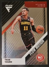Trae Young 2022-23 Panini Flux FLOW MOTION Insert Card (no.9)