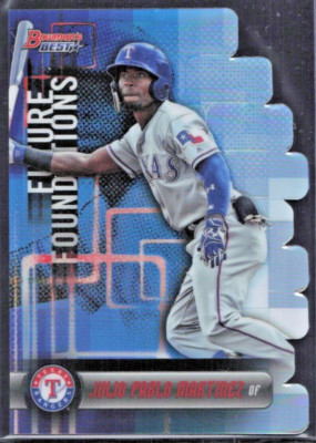 2019 Bowman's Best Future Foundations #FF-JPM Julio Pablo Martinez - Texas MINT