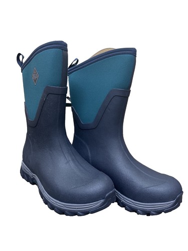 Muck Boot Company Gray & Blue Wanderer Leather Sandals Men display picture 1