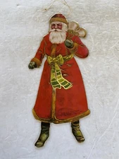 Vintage Merrimack Publishing Corp 1986 Die Cut Christmas Ornament