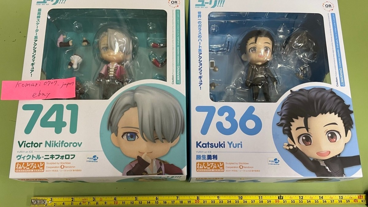 Nendoroid Yuri on ICE 736 Yuri Katsuki 741 Victor Nikiforov figure