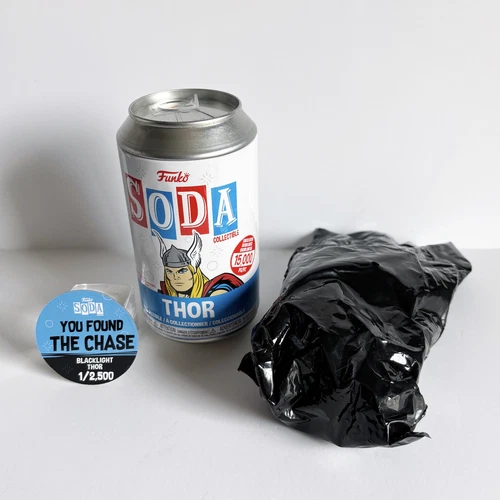 Black Light Thor (Chase), Marvel, The Avengers, Disney, Funko Sodas, 1/250 LE