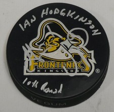 Vampiro Signed Kingston Frontenacs Hockey Puck BAS Beckett COA AAA WCW Autograph