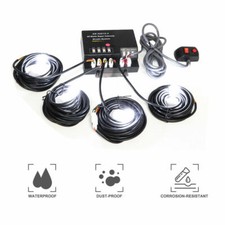 Hide-a-way 80-120w 4-8 Hid Bulbs Hazard Emergency Strobe Warning Light Headlight