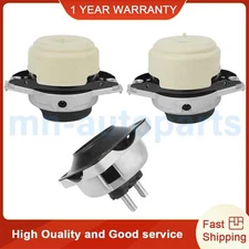 Set of 3 Transmission+Engine Motor Mount Mounts For Benz W166 GLS450 ML350 ML400