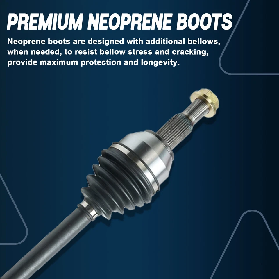 Conjunto de eje CV delantero derecho para Buick Enclave Chevy Traverse GMC Acadia Foto 2 de 4