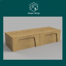 Camper Van Bed - Flat Pack Ply Kit 1500mm-1900mm sizes Narrowboat, Horse box