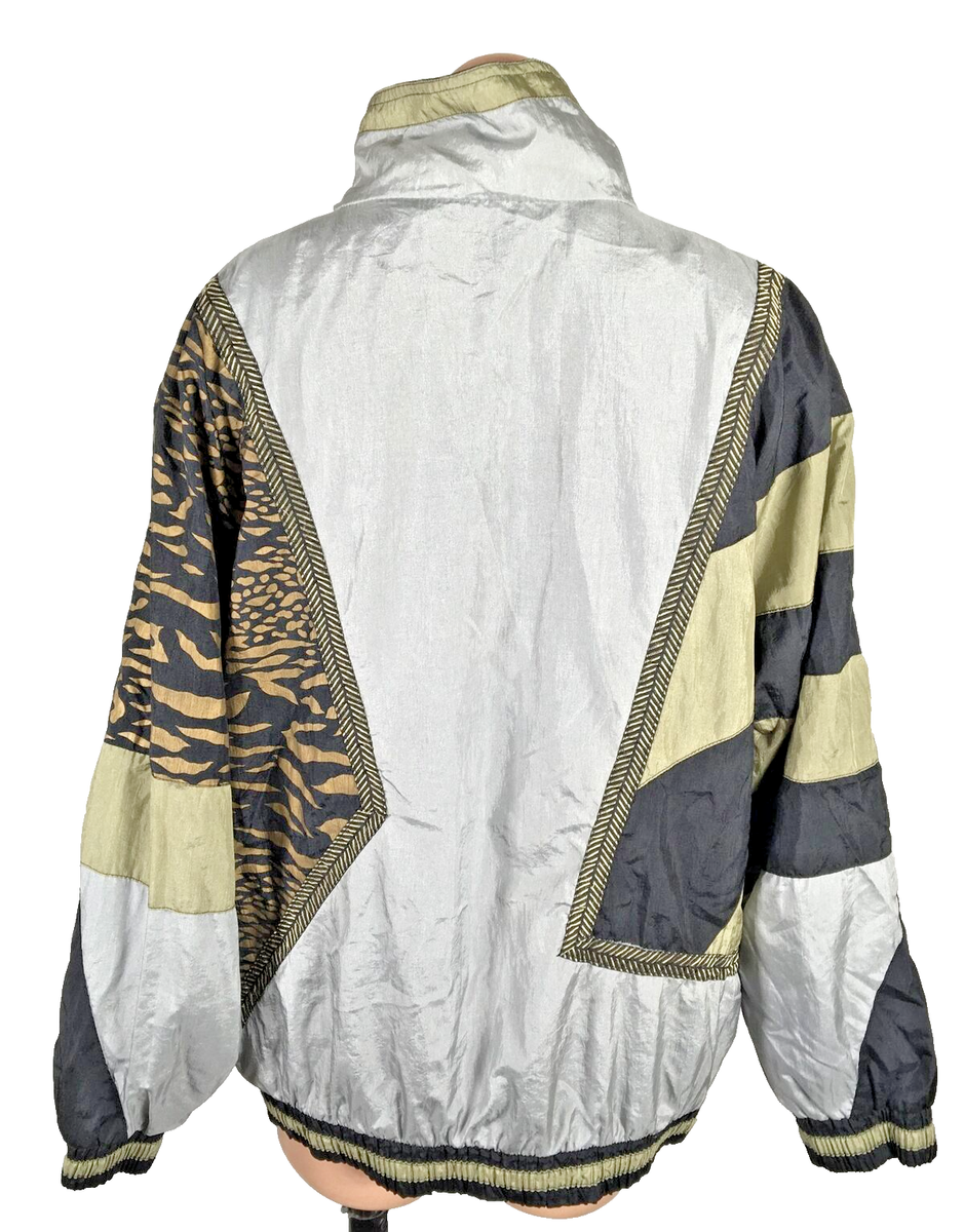 Vintage Westbound Sport Windbreaker XL Track Jacket Silver Vintage Westbound Sport Windbreaker XL Track Jacket Silver