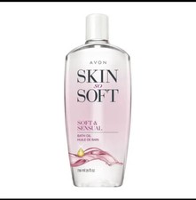 new Avon Skin So Soft Soft and sensual bath Oil - 25 oz - bonus size