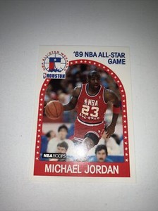 89 nba all star game michael jordan card