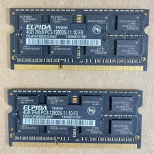 Apple iMac ELPIDA 4GB Memory PC3-12800S-11-10-F3 EBJ41UF8BDU5-GN-F