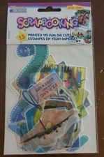 Memories Forever Creative printed vellum Cut-Outs TRAVEL, vacation traveling