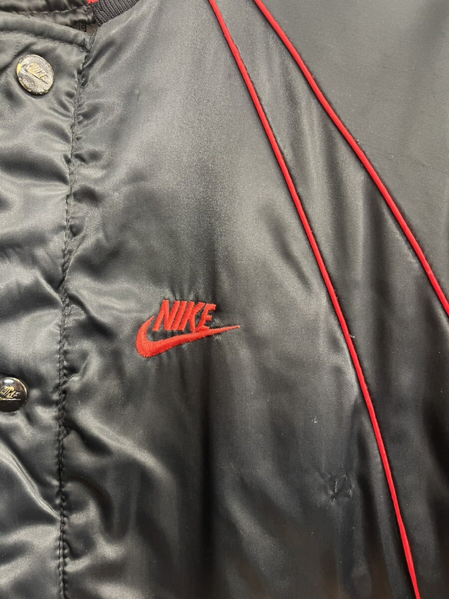 【NIKE】【JORDAN】サテンジャケット ナイキ ジョーダン サテン ジャケット “ブラック/アマリロ