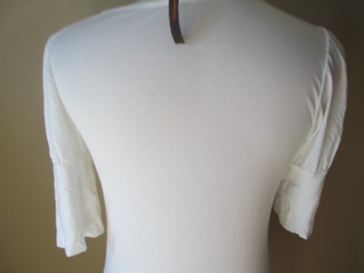 Robe Tunique Blanche Cop Copine Taille 38 - TBE Très Bon état Occasion - Style évasé Genou