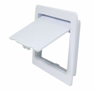 Plastic High Impact Access Panel Door For Easy-Snap Wall or Ceilings Opening New