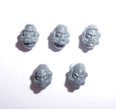 Warhammer 40K Space Marines Primaris Hellblasters Heads x 5 [Bits]