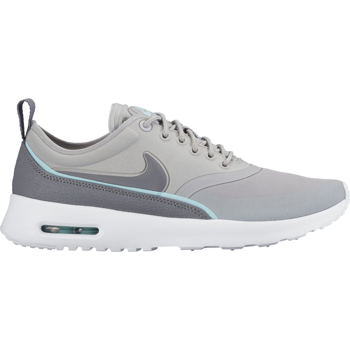 Grey Running Shoes Nike Air Max Pink Grau Nike Air Max Thea Woman Shoe Cool  Grey/Pink Pow-Pure Platinum