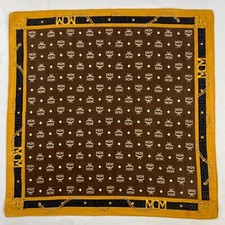 Vintage MCM Handkerchief Pocket Square Bandana Neckerchief