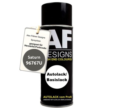 Für Saturn 96767U Rusk Gray Metallic Spraydose Basislack Sprühdose 400ml