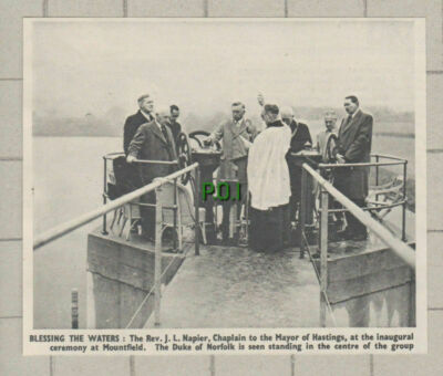 (5370) Mountfield Blessing Bürgermeister von Hastings Rev J L Napier - 1950 Clip