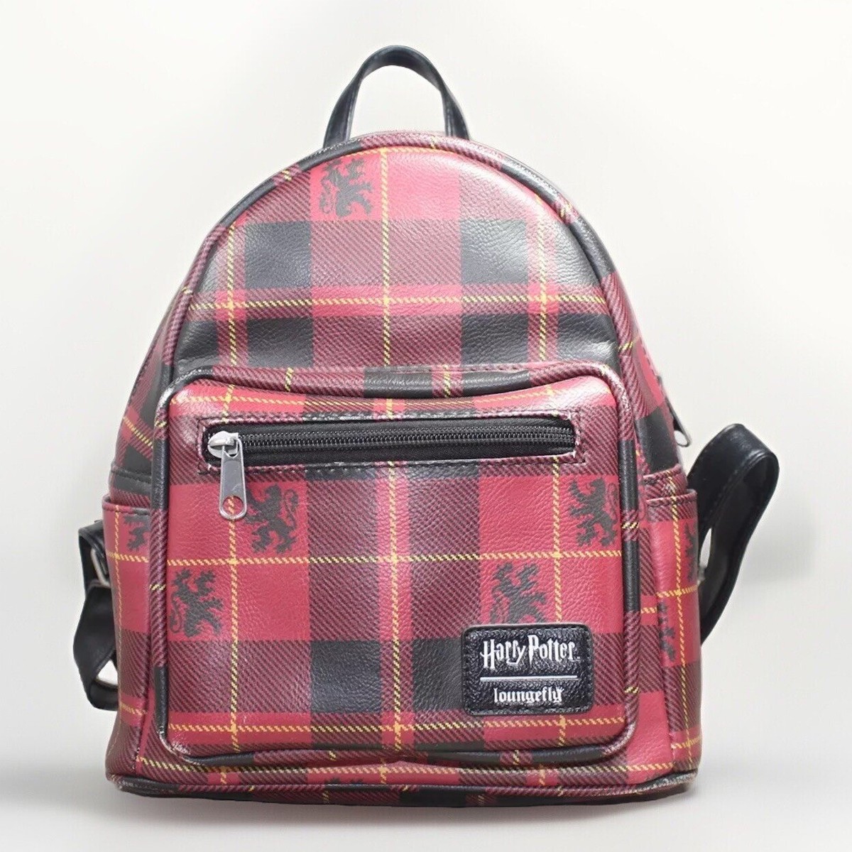 Loungefly Harry Potter Gryffindor Plaid Mini Backpack - Read  display picture 3