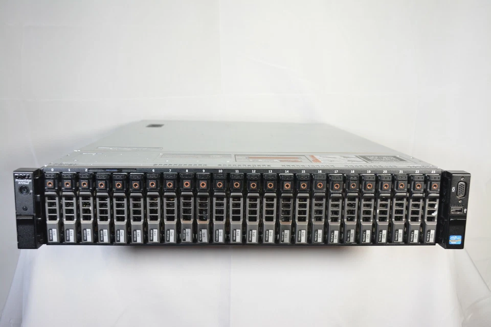 DELL PowerEdge R730XD Server 2xE5-2680 V4 2.40GHz 18-Core 384GB 24X1.2TB SAS 12G - Image 3 of 4