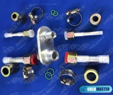 Coldmaster Firewall Bulkhead Fittings A/C with Fittings