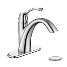 Chrome Bathroom Faucet Single Handle Bathroom Sink Faucet For 1 Hole With 3 Hole