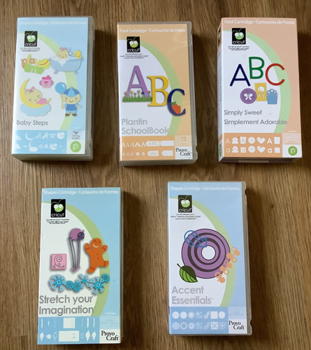 Cricut Cartridges - Various - you choose