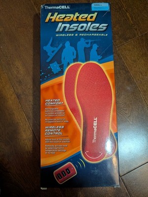 Heated Insoles ProFLEX Wireless and Rechargeable Small Men 3 1/4-5 Women 4 1/2 -