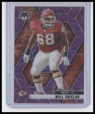 2025 Panini Mosaic - Will Shields Purple Scope Prizm #237