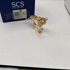 Image of SWAROVSKI CRYSTAL SCS 2010 TIGER CUB STANDING 1016677 RETIRED
