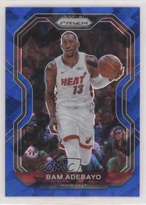 2020-21 Panini Prizm Blue Ice Prizm 41/125 Bam Adebayo #138 01i1