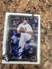 Mike Vasil Signed 2025 Topps Update Auto Chicago White Sox Rc # US219