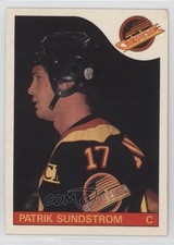 1985-86 O-Pee-Chee Patrik Sundstrom #115 0a4